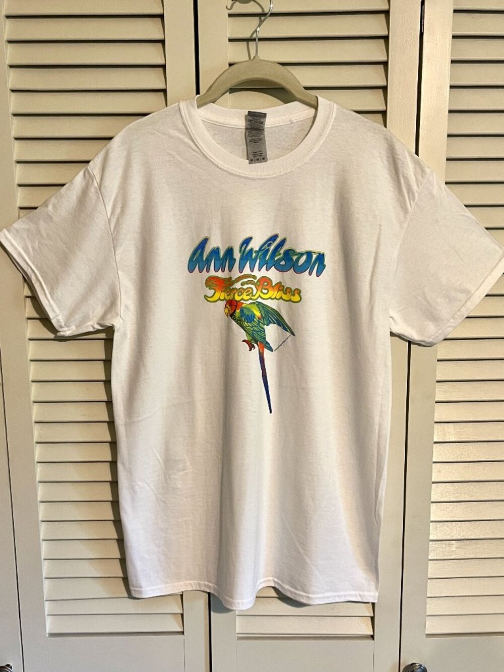 HEART * Ann WILSON * T-Shirt * Fierce Bliss * 2022 * Unisex Size Medium * Cotton